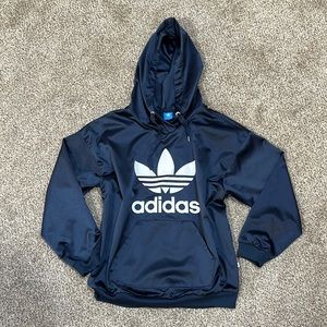 Adidas Blue Hoodie Sweatshirt